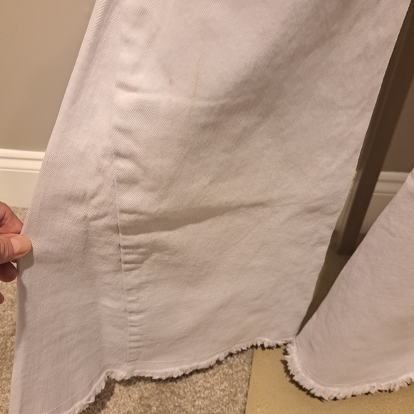 Saints & Hearts Wide Bellbottom Grey/Lilac Jeans - Picture 7 of 11